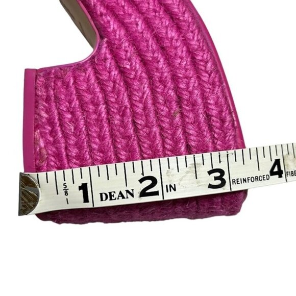 Cult Gaia Cleia Platform Sandal in Qajar Rose, Size: 7 - Picture 6 of 11